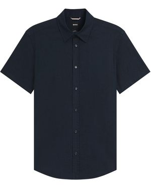 BOSS Hemd Roan - Blau