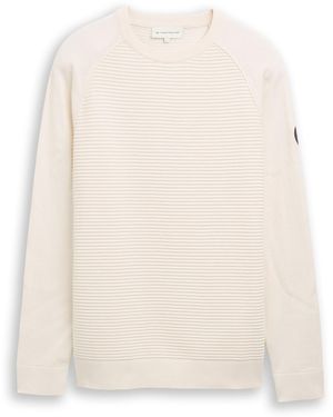 Tom Tailor Pullover - Weiß