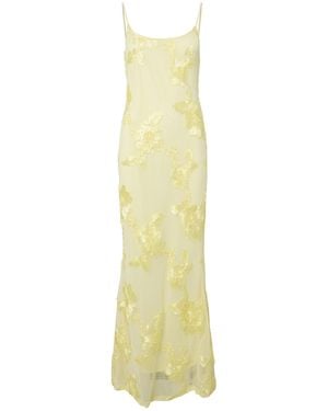Pieces Kleid Pceva - Gelb