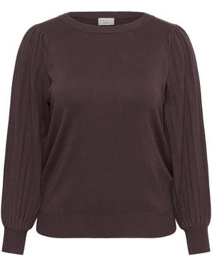 Kaffe Pullover Loni - Braun