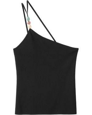 Mango Stricktop Burbuja - Schwarz