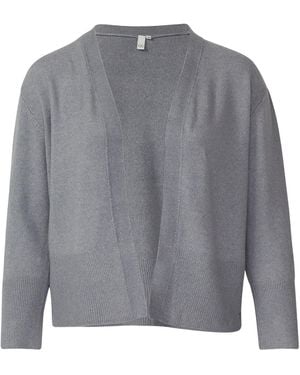 QS Strickjacke - Grau