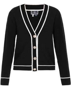 DreiMaster Maritim Strickjacke - Schwarz