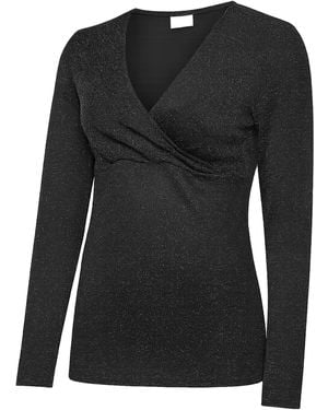 Mama.licious Shirt Mlmindy - Schwarz