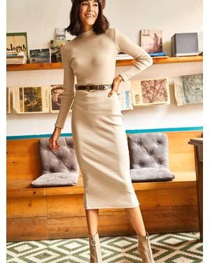 Olalook Kleid - Natur