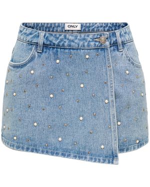 ONLY Hosenrock Onltexas - Blau