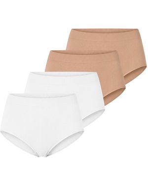 Schiesser Slip Classic Seamless - Weiß