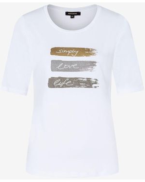 MORE&MORE Shirt - Weiß