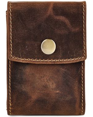 Greenburry Portemonnaie Vintage Kreditkartenetui Rfid - Braun