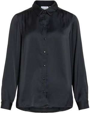 Vila Bluse Visofie - Blau