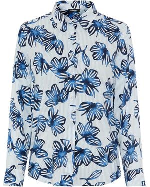 Olsen Bluse - Blau