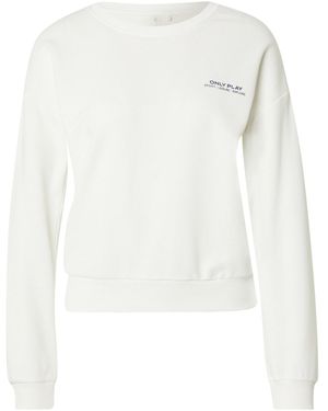 Only Play Sportsweatshirt Onpmae - Weiß