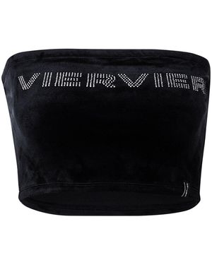 VIERVIER Top Alara - Schwarz