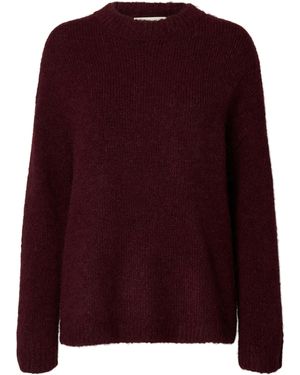 SELECTED Pullover Slfgabriella - Lila