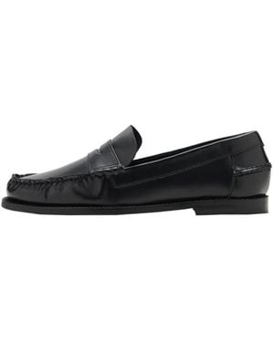 MANGO TEEN Slipper David - Schwarz