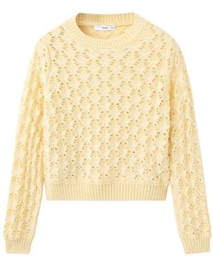 Mango Pullover Tamara - Natur