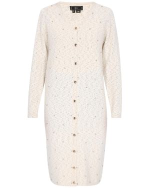 faina Strickjacke - Weiß