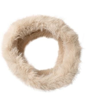 STREET ONE STUDIO Loop Schal Aus Fake Fur - Weiß