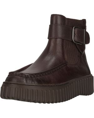 Clarks Ankle Boots Torhill Buckle - Braun