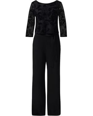 Comma, Jumpsuit - Schwarz