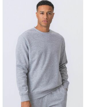 TeeShoppen Pullover Essential Crewneck - Grau