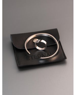 Eternel Schmuckset Armband & Ring Set - Grau