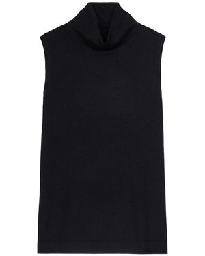 Gobi Cashmere Top - Schwarz