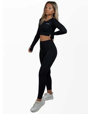 Divina Funktionsshirt Scrunch - Schwarz