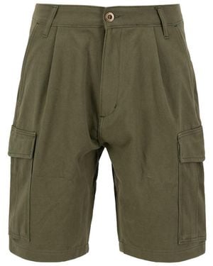 Alpha Industries Shorts Aircraft - Grün