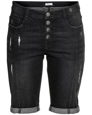 Sheego Shorts - Grau