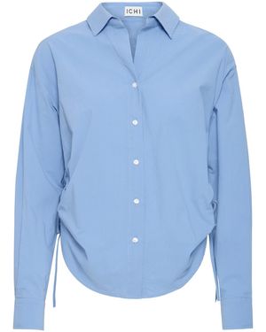 Ichi Bluse Ihibenia - Blau