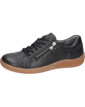 Waldläufer Schnürschuh - Schwarz