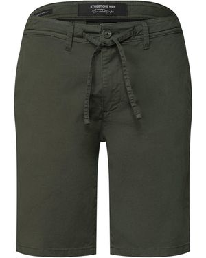 Street One Men Chinohose - Grün
