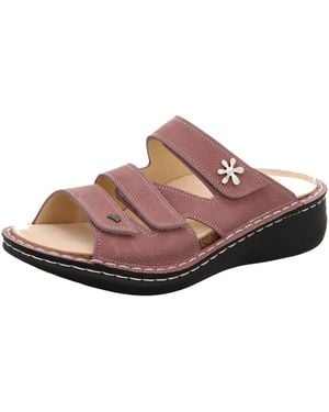 Finn Comfort Pantolette Pantolette Damen Grenada Rose Rauleder - Braun
