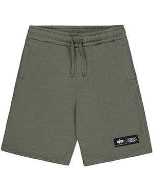 Alpha Industries Shorts - Grün