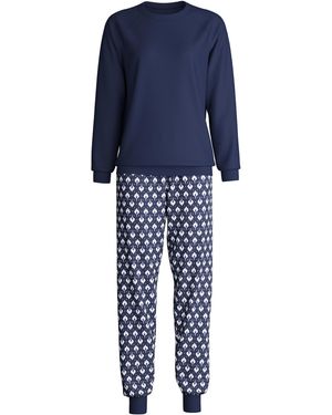 CALIDA Pyjama Daylight Dreams - Blau
