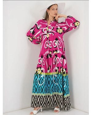 Bigdart Kleid Maxi - Pink