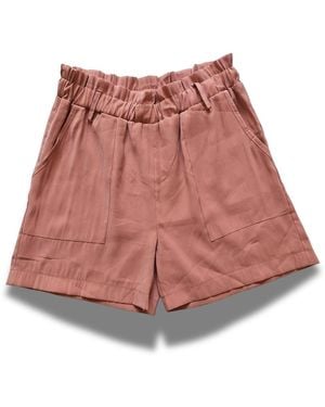 Your Passion Fashion Trachtenhose Viscose Summer Shorts - Rot