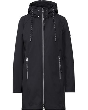 Street One Softshellmantel Mit Teflon - Schwarz