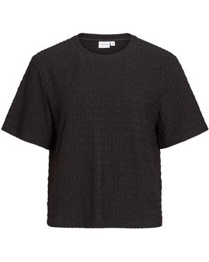 Vila Shirt Vimonera - Schwarz