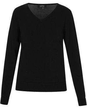 usha BLACK LABEL Pullover - Schwarz