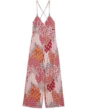 Desigual Jumpsuit - Rot
