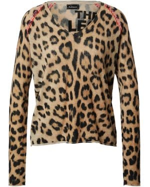 Grace Pullover 'leo' - Schwarz