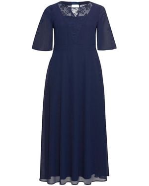 Sheego Abendkleid - Blau