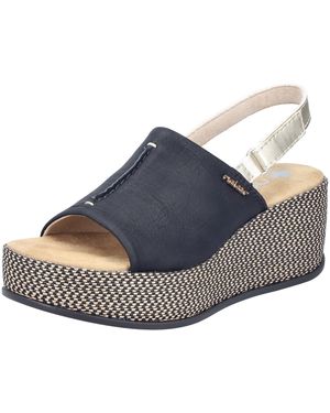Rieker Sandale - Blau