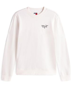 Tommy Hilfiger Sweatshirt Ess - Weiß