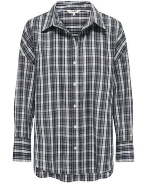 ONLY Bluse Onloregon Alva - Blau