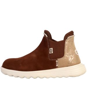 HEYDUDE Ankle Boots - Braun