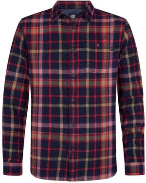 Petrol Industries Hemd - Blau