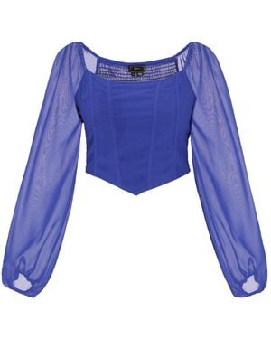 faina Blouse - Blau